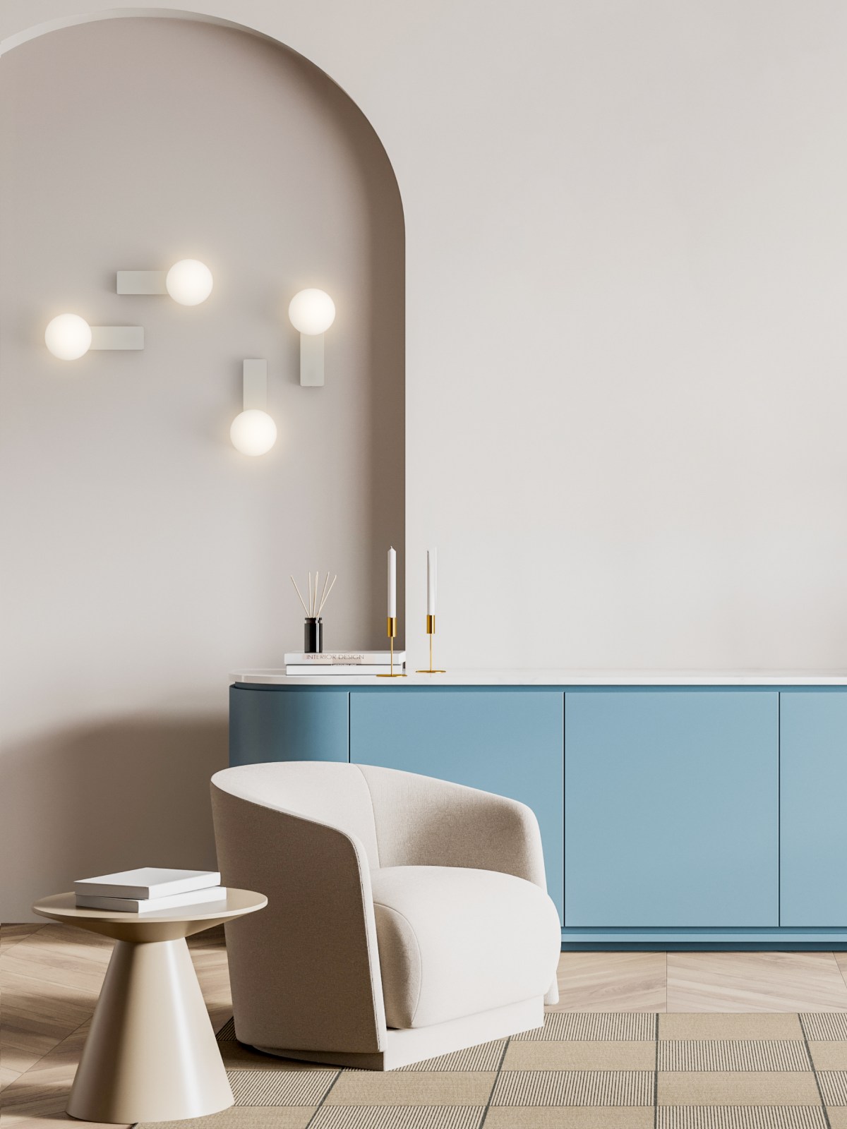 Boletta Parette Nero Switch - obrazek 2